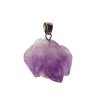 Přívěsek z přírodního ametystu – špička - květ #ZM134