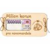 milion korun pro novomanžele