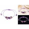 Náramok Shamballa Ametyst #1118