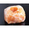 Candle holder - Natural calcite - 1 - 1.5 kg