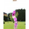Wind chime Agate purple from natural stone #570