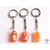 Carnelian stone keyring #120 - keyring