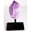 Szpiczasty ametyst z podstawką 1,180 kg - #21