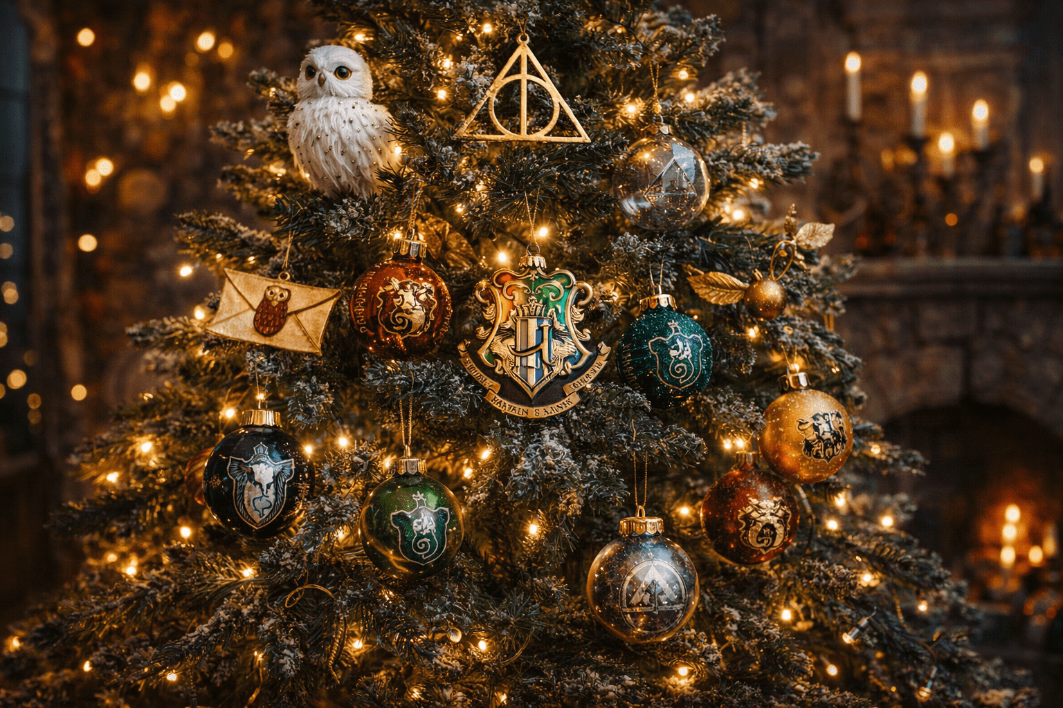 Harry Potter ozdoby rozzáří každý stromeček
