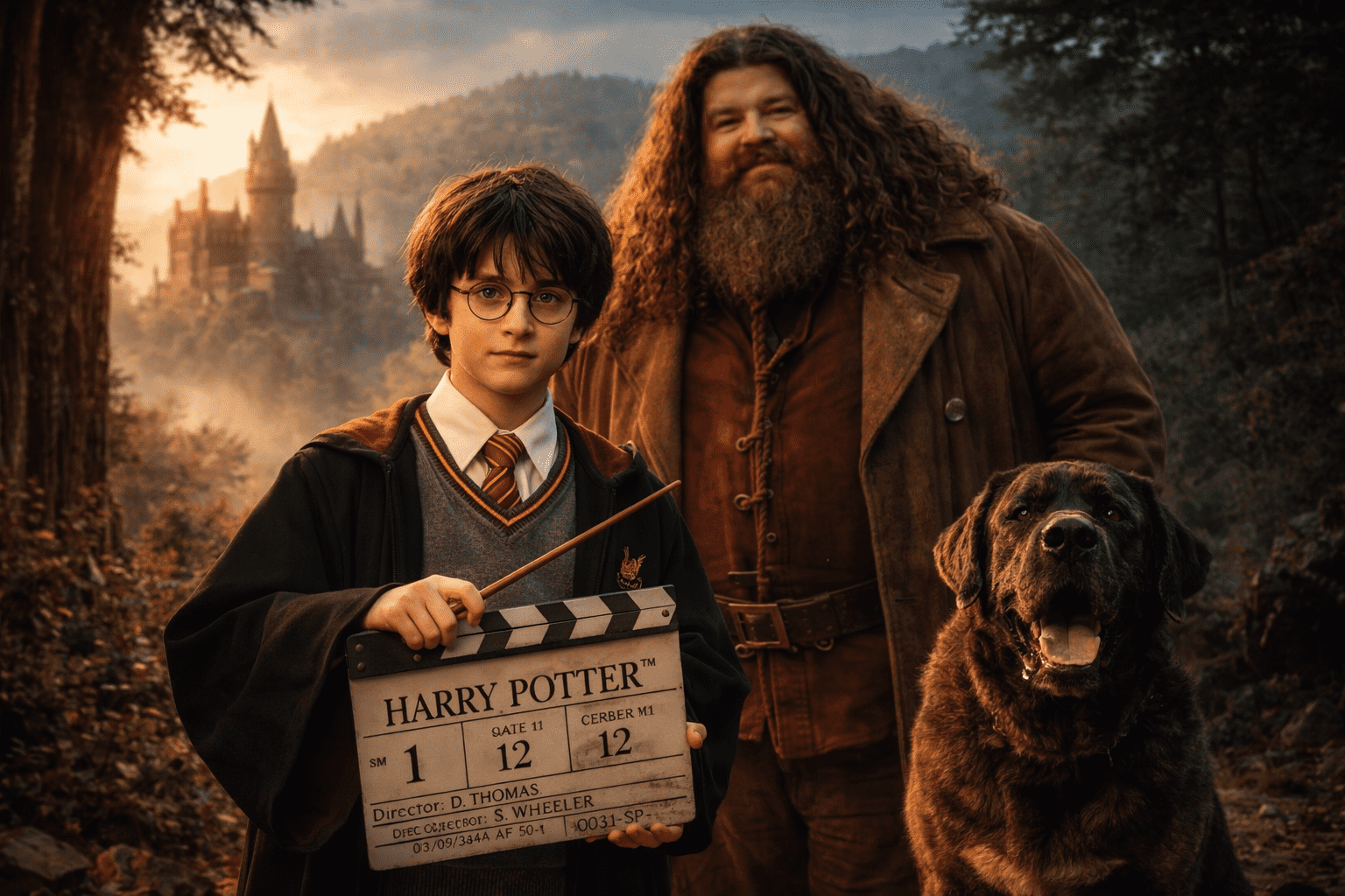 Nejen Harry Potter. Tvůrci seriálu ukázali v kostýmu i další oblíbenou postavu