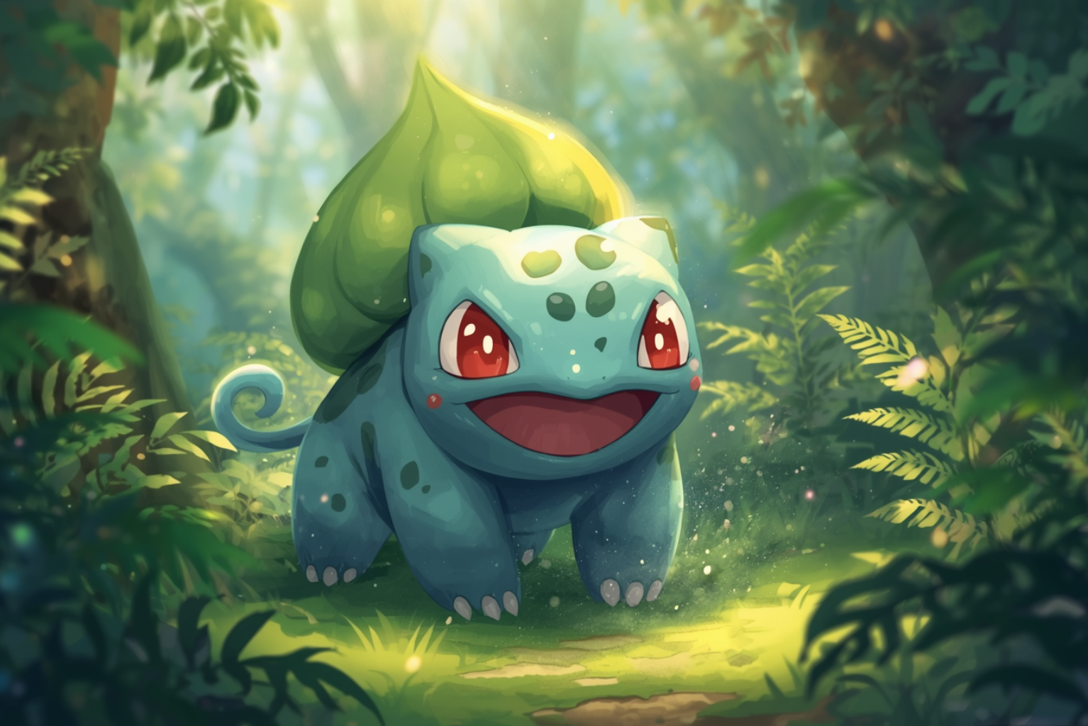 Je Bulbasaur prvním Pokémonem?