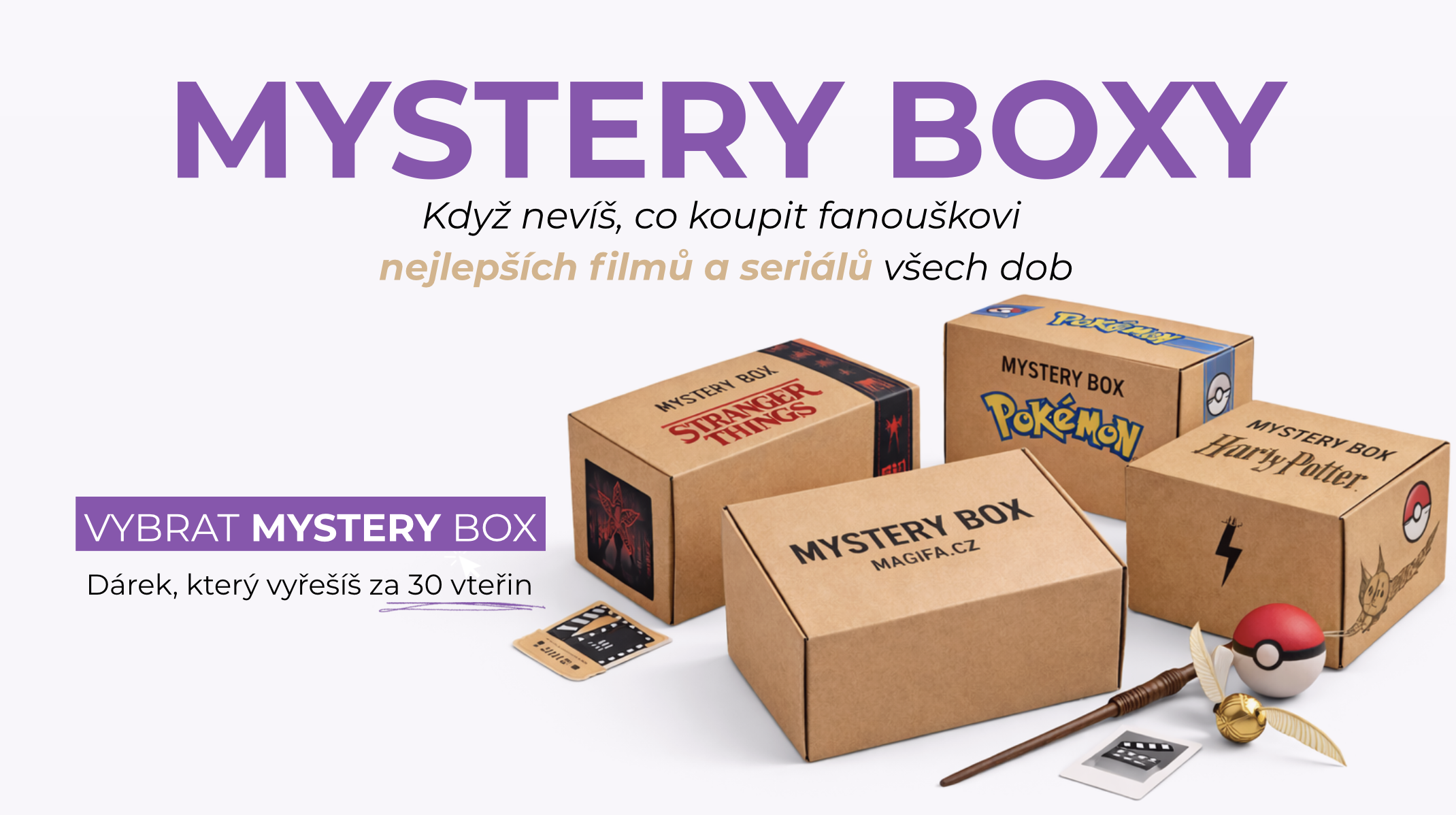 Dárkové krabičky plné radosti, detailů a malých wow momentů