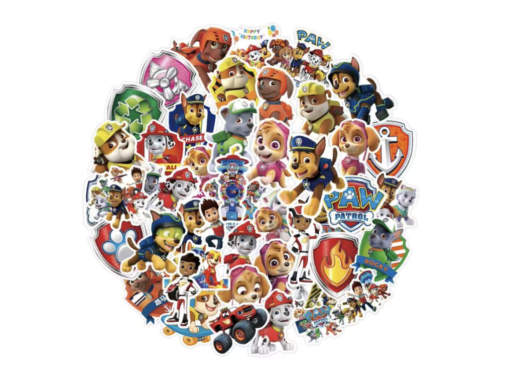 Samolepky Tlapková patrola