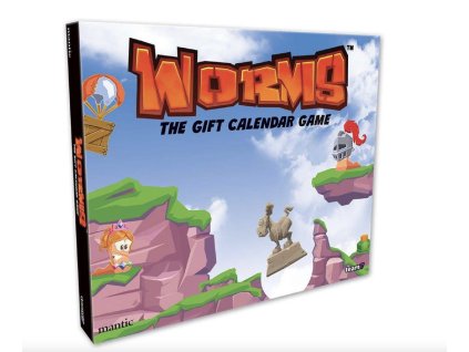 Worms adventní kalendář desková hra