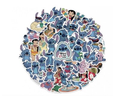 Samolepky Disney Lilo & Stitch 50 ks