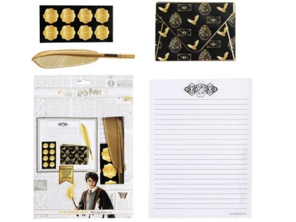Dopisní sada Harry Potter Zlaté ikony
