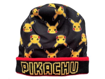 Teplá zimní čepice Pokémon