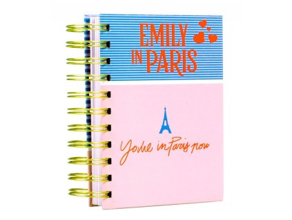 Spirálový zápisník Emily in Paris