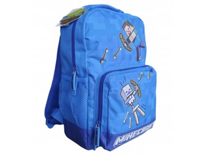 Dětský batoh Minecraft modrý