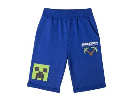 Bermudy Minecraft modré
