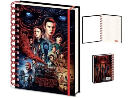 Blok zápisník A5 Stranger Things Vecna