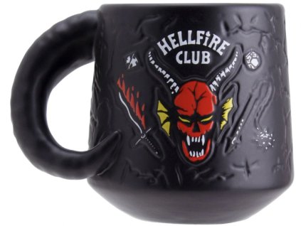 Keramický 3D hrnek Stranger Things Hellfire Club Demon