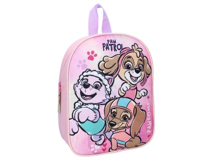 Školní batoh Tlapková Patrola růžový