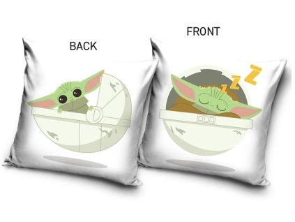 Dětský sametový polštářek Star Wars Baby Yoda Grogu