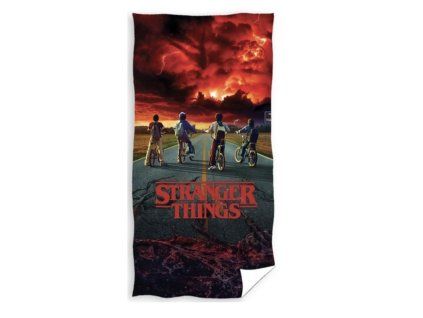 Bavlněná osuška Stranger Things