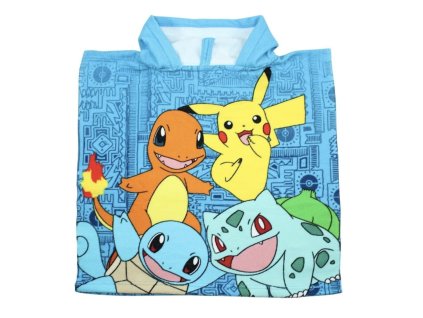 Dětské plážové pončo Pokémon