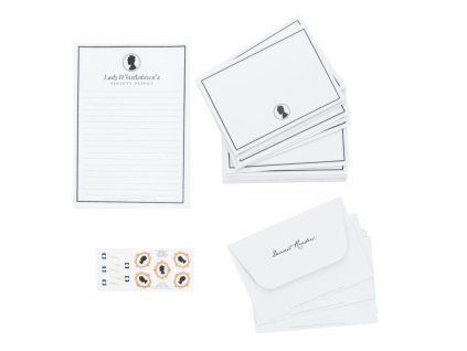 Dopisní sada Bridgerton Lady Whistledown