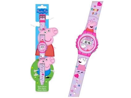 Digitální hodinky Peppa Pig