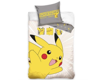 Dětské povlečení Pokémon Pikachu v Akci