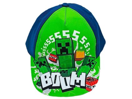 Dětská kšiltovka Minecraft Boom
