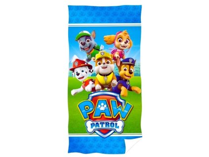 Dětská plážová osuška Tlapková patrola