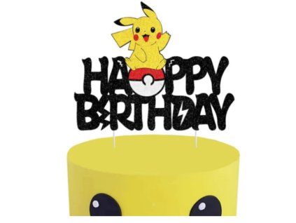 Dekorace na dort Pokémon s různým motivem