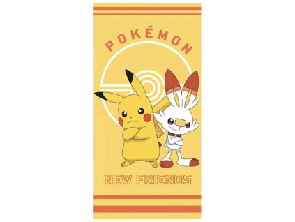 Dětská osuška Pokémon Pikachu & Scorbunny
