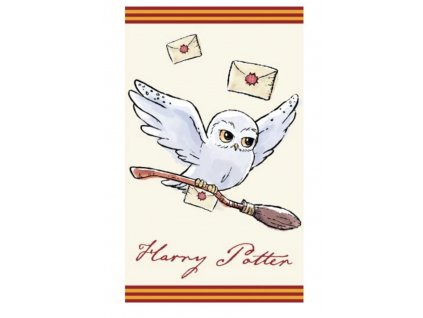 Dětský ručník Harry Potter sova Hedvika