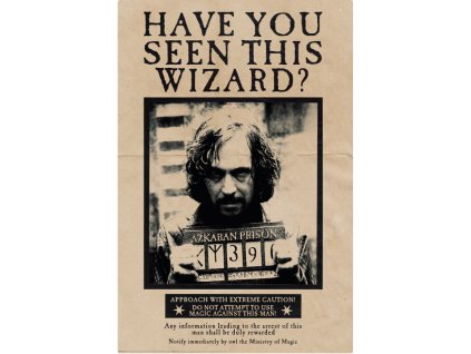 Plakát Harry Potter - Sirius Black