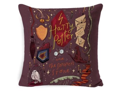 Dekorativní povlak na polštář Harry Potter