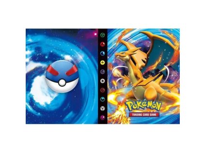 3D sběratelské album na Pokémon karty – 240 kapes, pevné desky