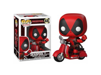 Fanouškové Marvel Comics zpozorněte! Konečně si můžete přidat jednu z nejoblíbenějších postav do vaší sbírky. Deadpool se k vám řítí na skútru.