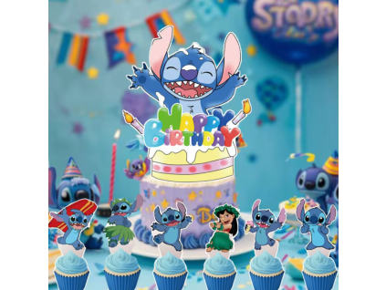 Narozeninová dekorace Stitch