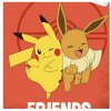 Dětské povlečení Pokémon Eeve a Pikachu