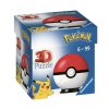 3D Puzzle Ball Pokémon – Ravensburger, 55 dílků + stojánek