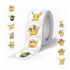 Kreativní samolepky ve stylu Pokémon - 500 ks