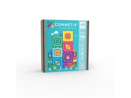 Connetix Tiles Portal Pack magnetická stavebnice (48 ks)