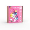 Connetix Tiles Jednorožec magnetická stavebnice se třpytkami (56 ks)