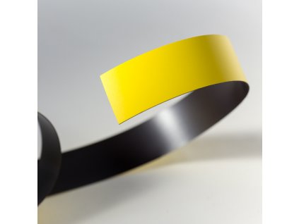 Magnetický pásek 30x0,6 mm, délka 1 m,  žlutý