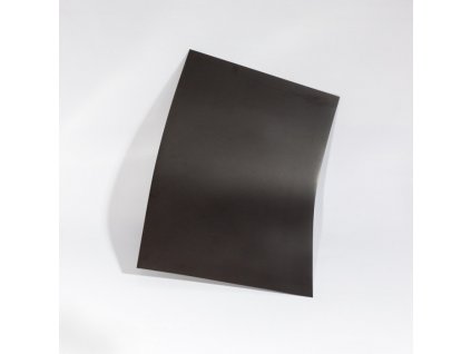 Magnetická fólie A4 (297x210 mm)  0,7mm - černá - bez povrchové úpravy
