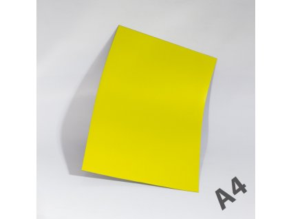 Magnetická fólie A4 (297x210 mm)  0,7mm - žlutá
