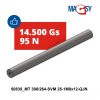 6052 magneticka tyc ndfeb pr 25 x 300 mm 14 500 gs 95 n 80 c