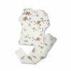 Kids’ Growing Bamboo Two-Piece Pajamas – Elephant (2–8 years)