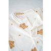 Bamboo Summer Romper with Magnetic Fastening – Bear