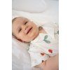 Summer bamboo romper with magnetic fastening – Ladybugs in the Meadow